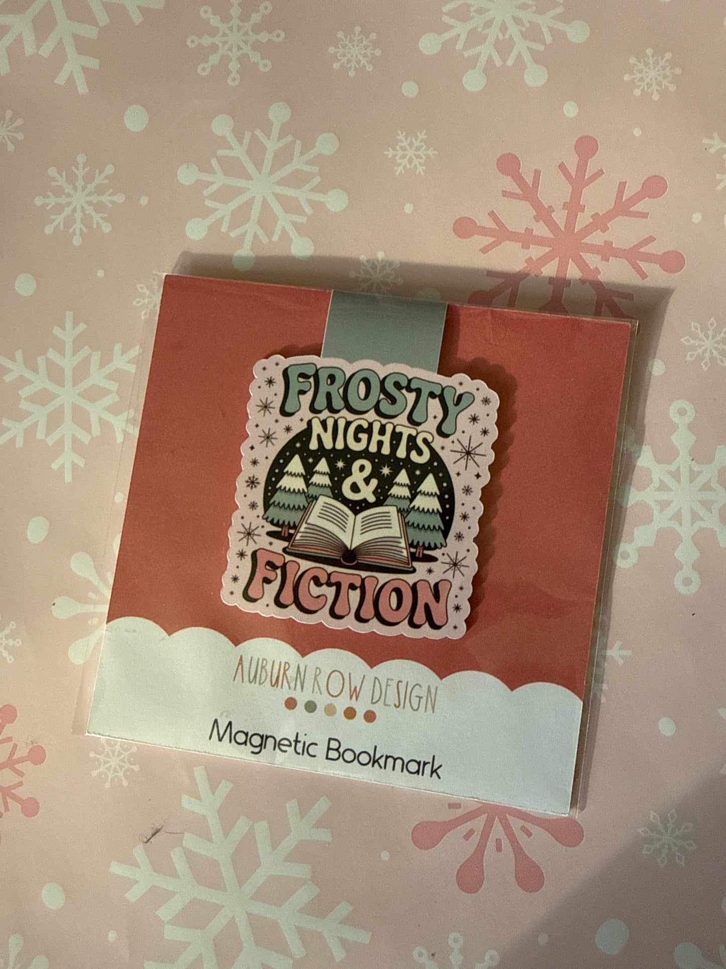 Frosty nights magnetic bookmarks