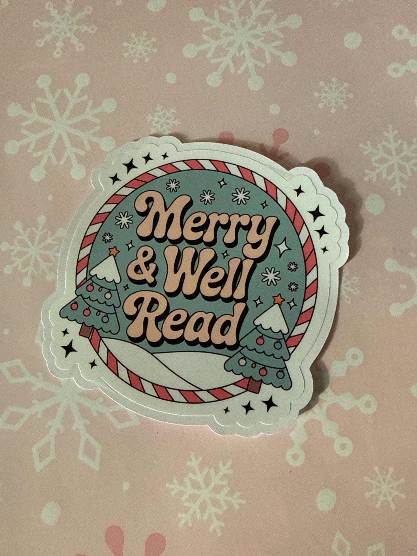 Well read sticker