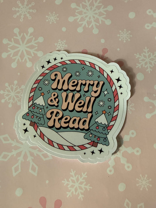 Well read sticker