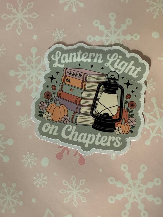 Lantern lights sticker
