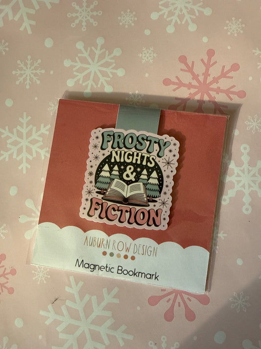 Frosty nights magnetic bookmarks