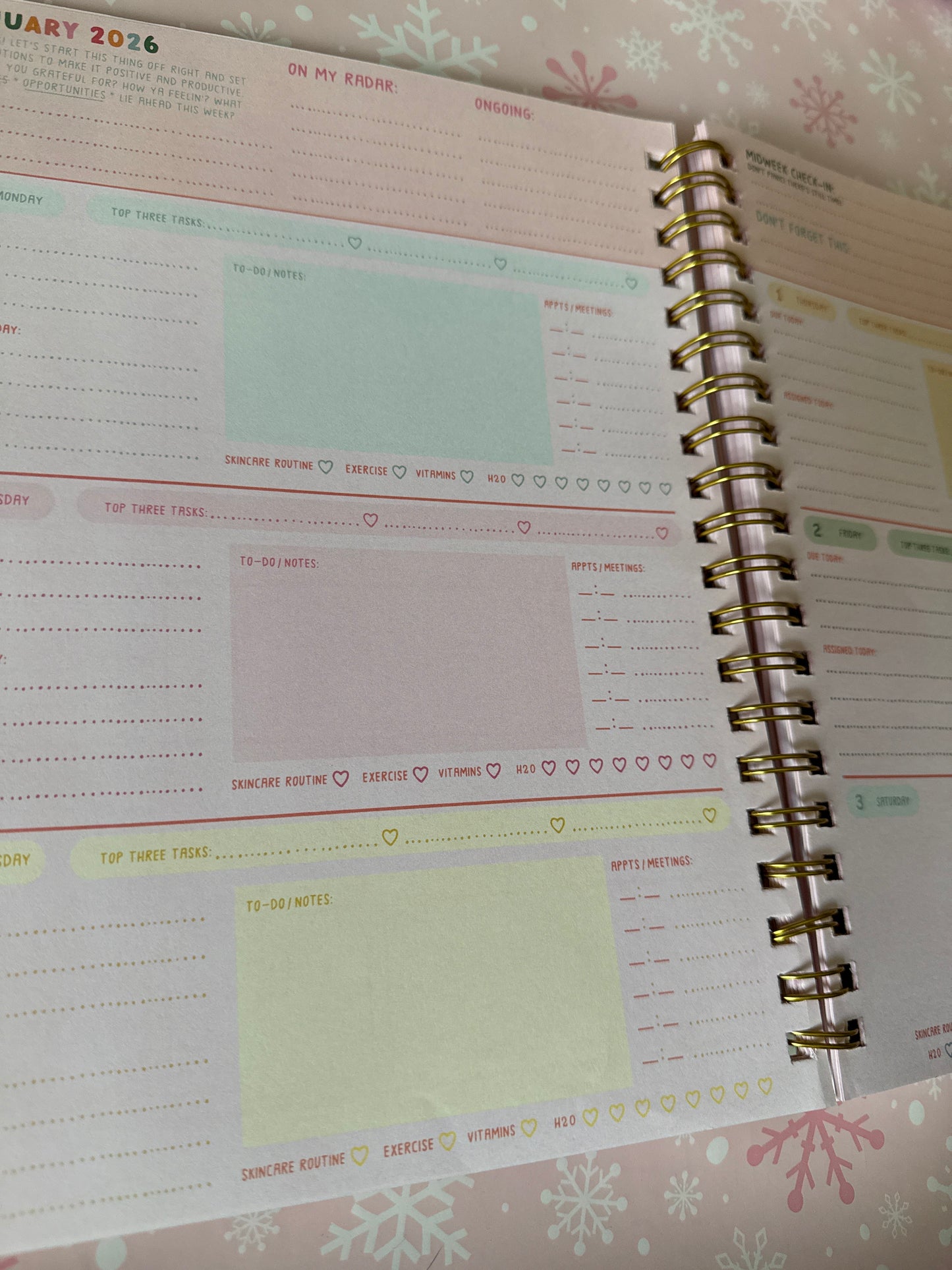Good Days goal getter planner Dated