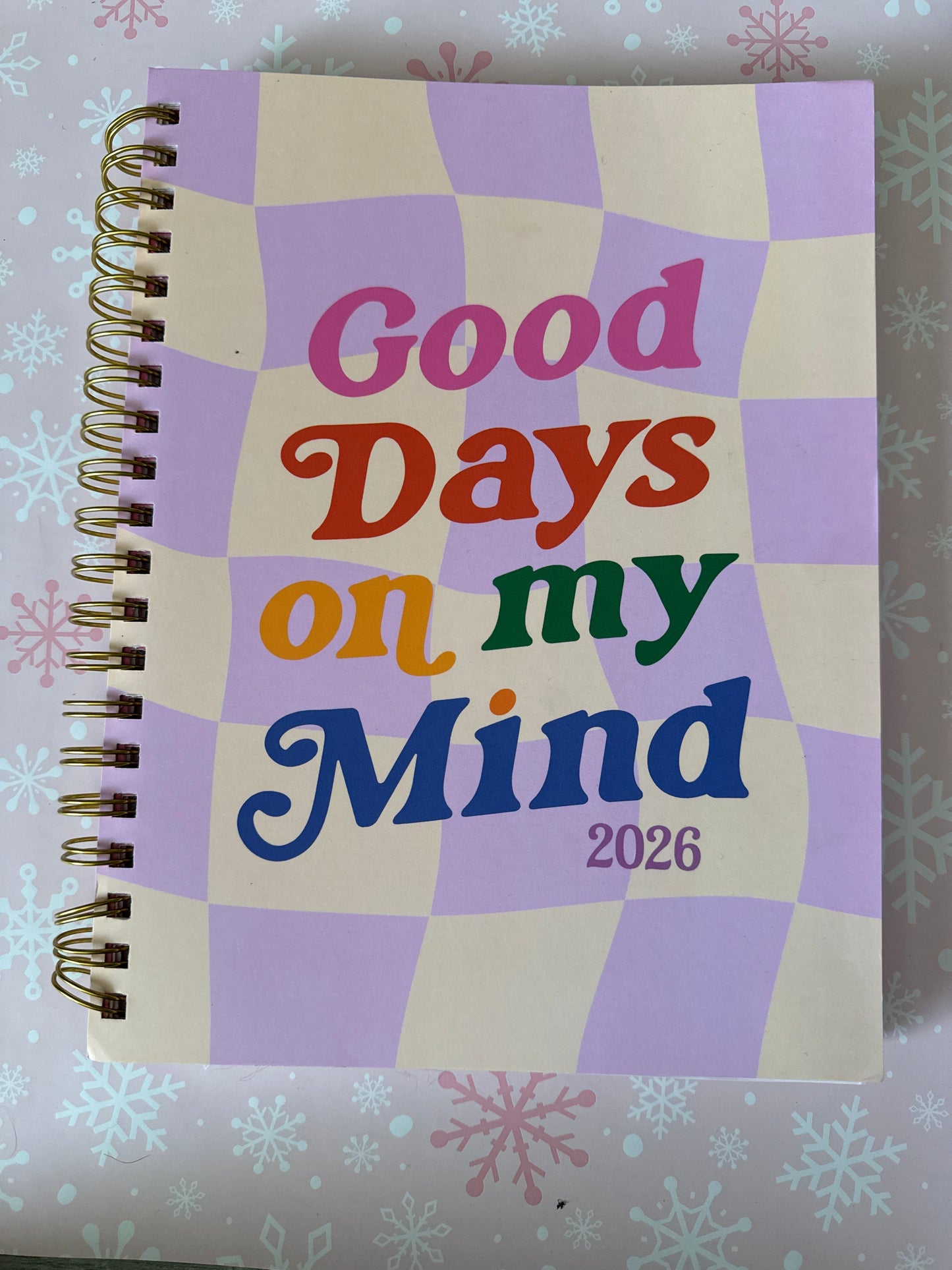 Good Days goal getter planner Dated