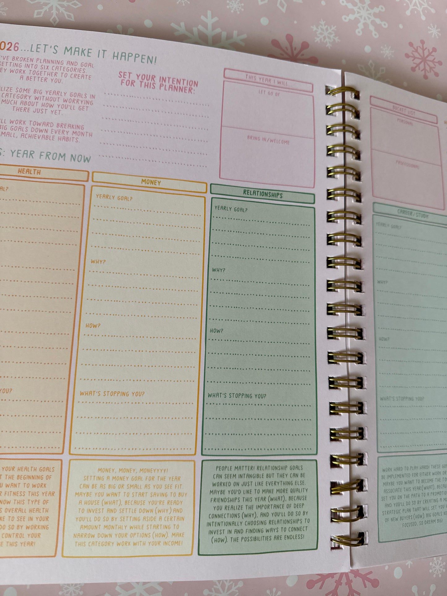 Good Days goal getter planner Dated