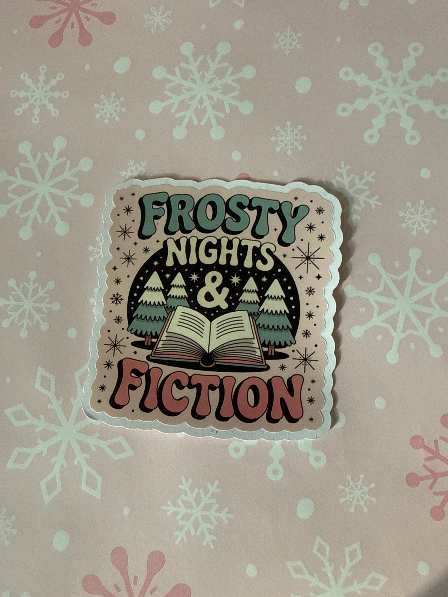 Frosty nights sticker