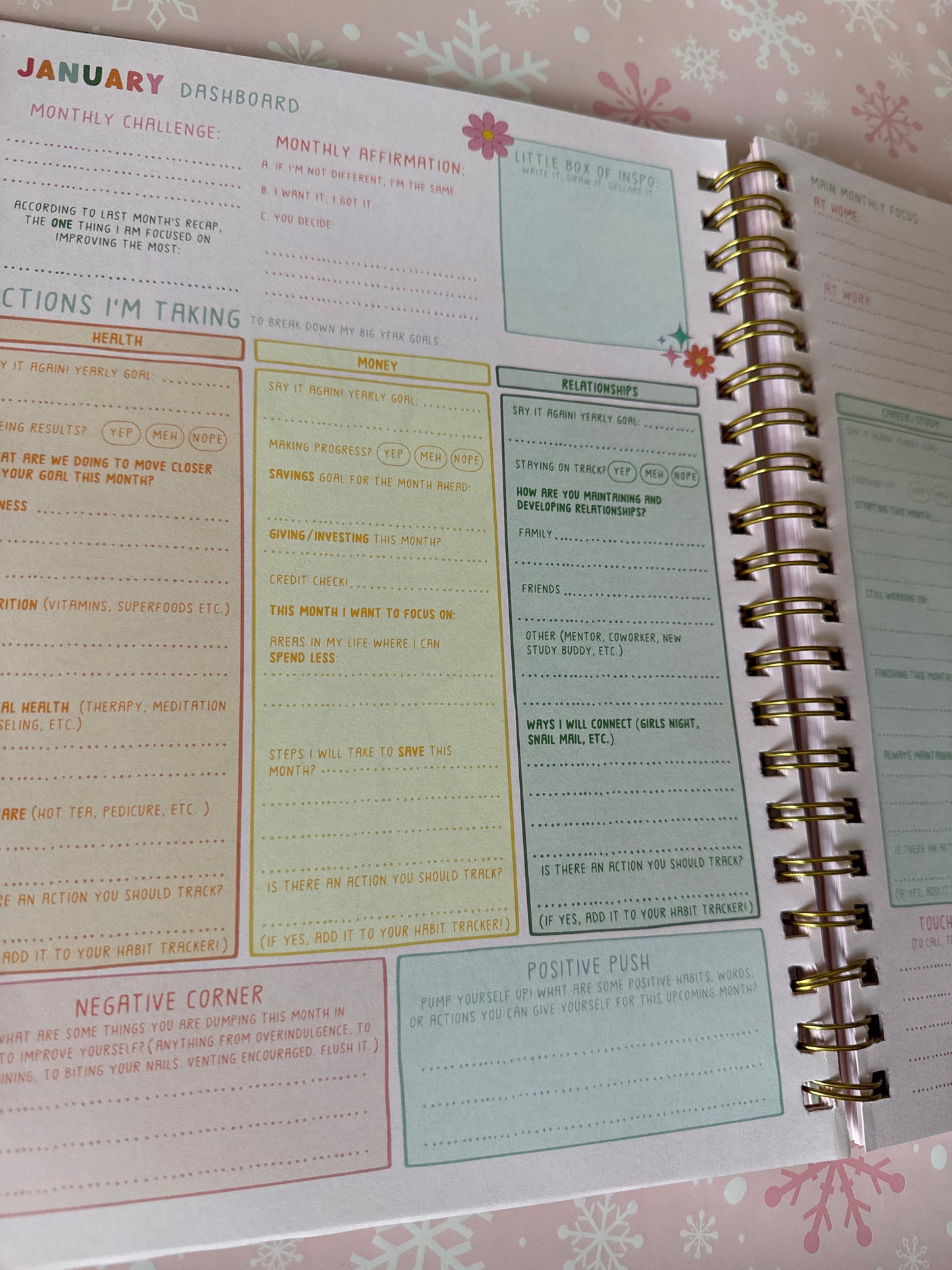 Good Days goal getter planner Dated