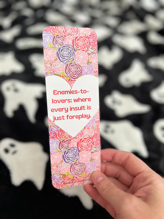 Enemies to lovers bookmark