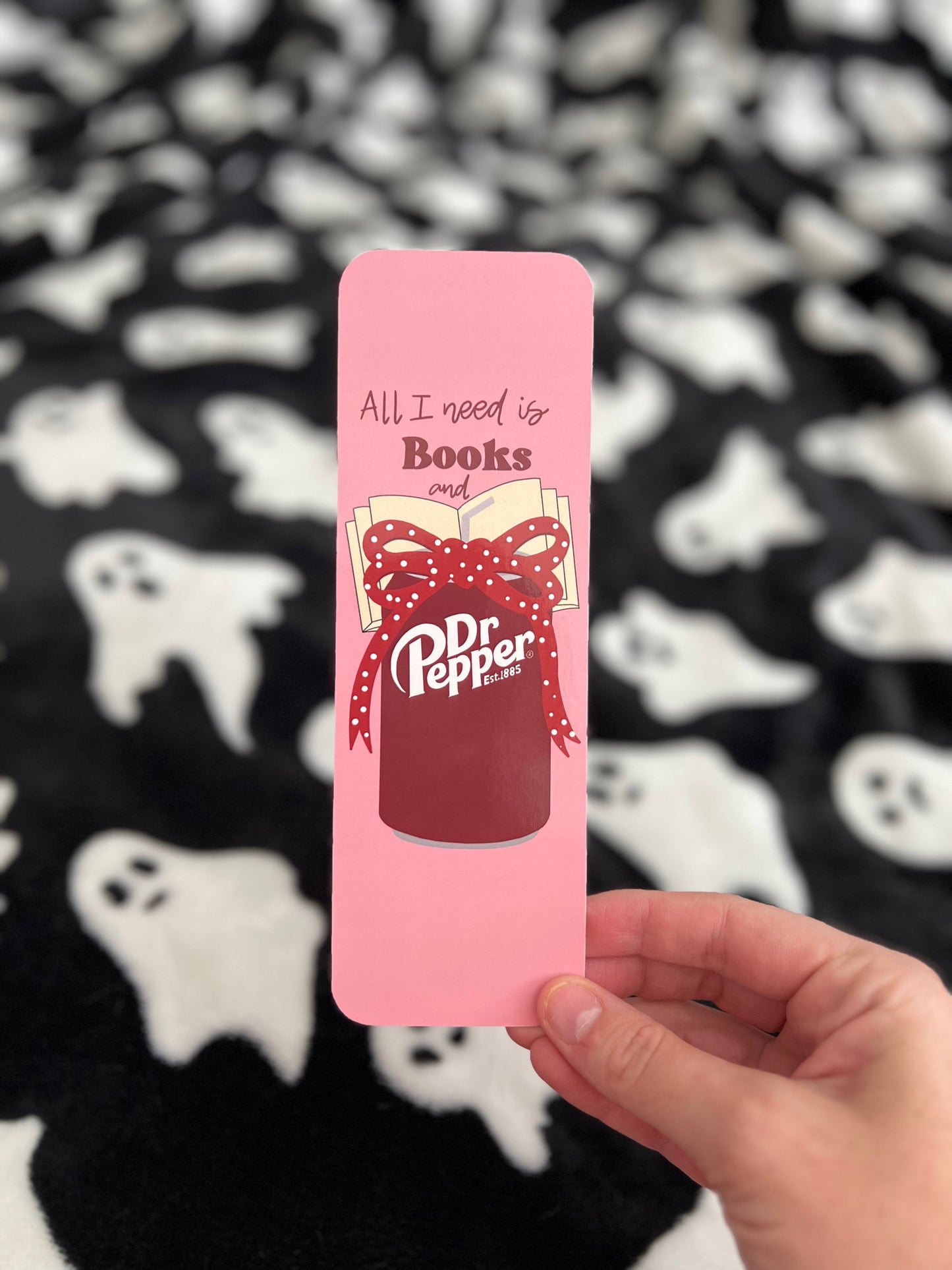 Dr.Pepper book bookmark