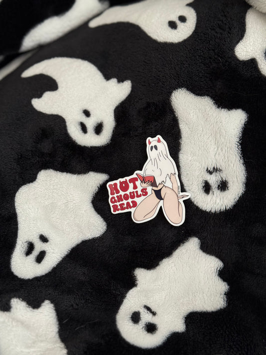 Hot ghouls sticker