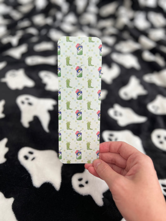 Sprite cowboy boot bookmark