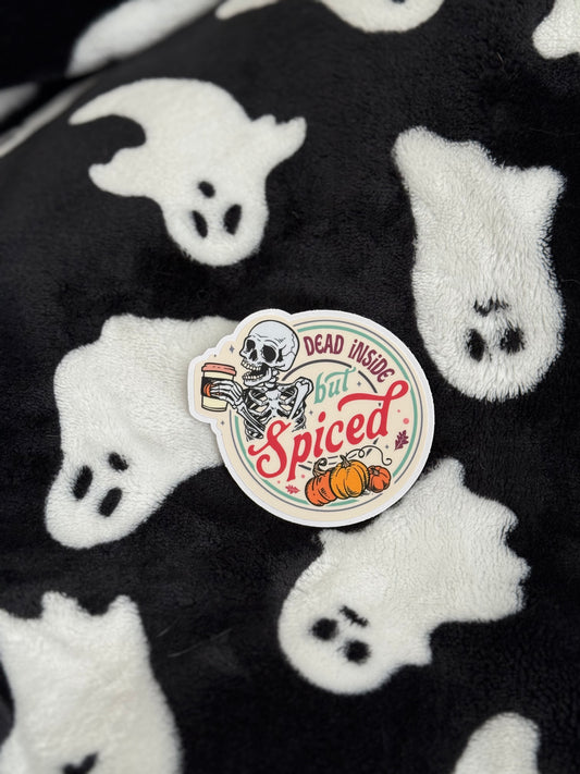 Dead but spiced sticker