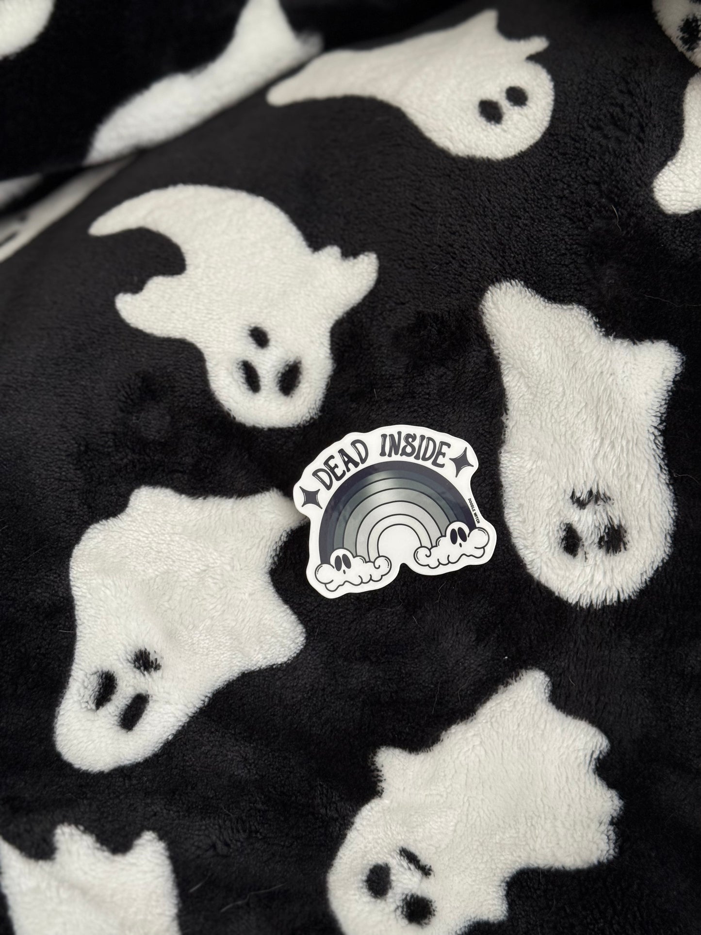 Dead inside sticker