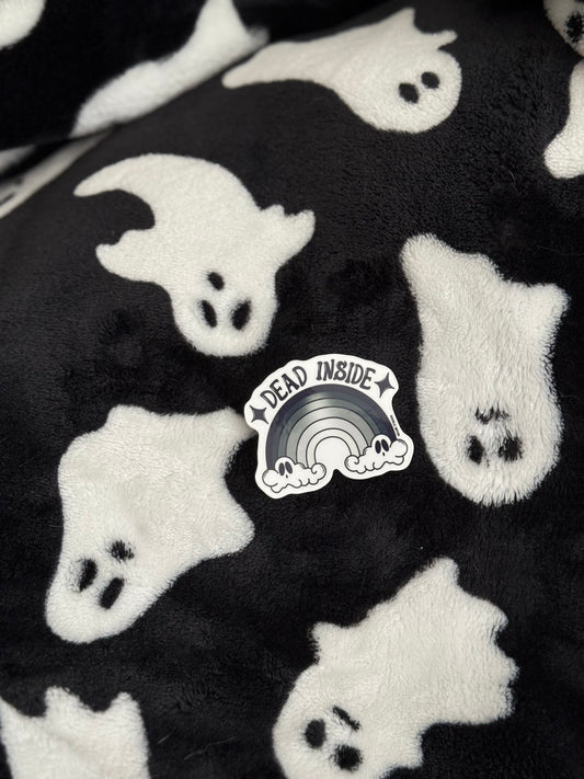 Dead inside sticker