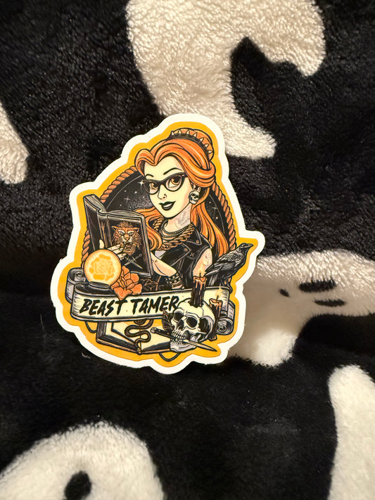 Goth/Punk Belle Sticker