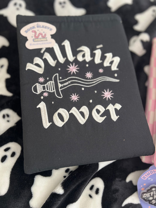 "Villain Lover" Book Sleeve
