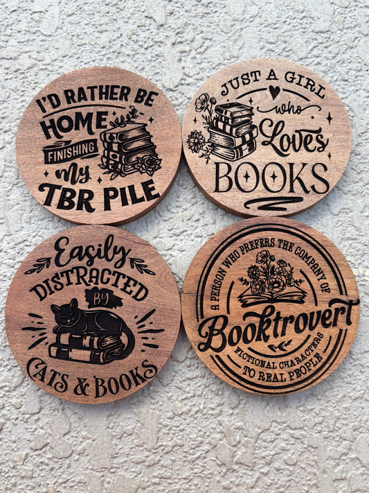 Chaos, Cats & Coasters: Bookworm Edition